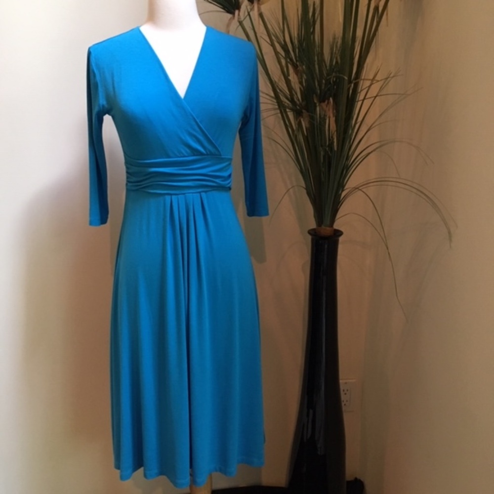 Blue Turquoise Dress